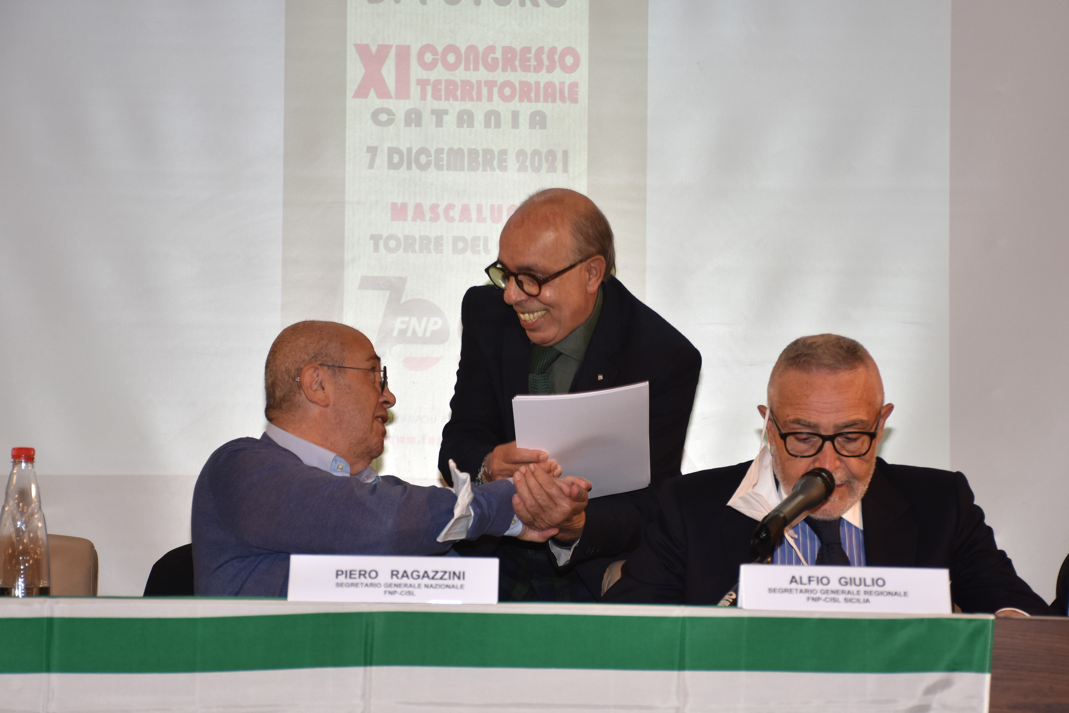 XI CONGRESSO TERRITORIALE FNP CISL CATANIA - 7 DICEMBRE 2021 TORRE DEL GRIFO  